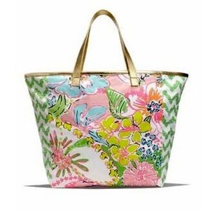 Lilly Pulitzer For Target Nosie Posey Tote Bag